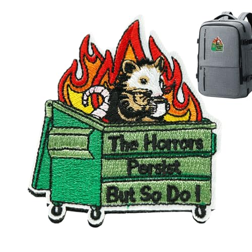 Celuicion Morale Patches | bestickter Motivator mit – besticktes Zubehör für Taschen mit Klettband – Dekoration für Jacken, Westen und Mützen Celuicion Morale Patches | bestickter Motivator mit – besticktes Zubehör für Taschen mit Klettband – Dekoration für Jacken, Westen und Mützen von Celuicion