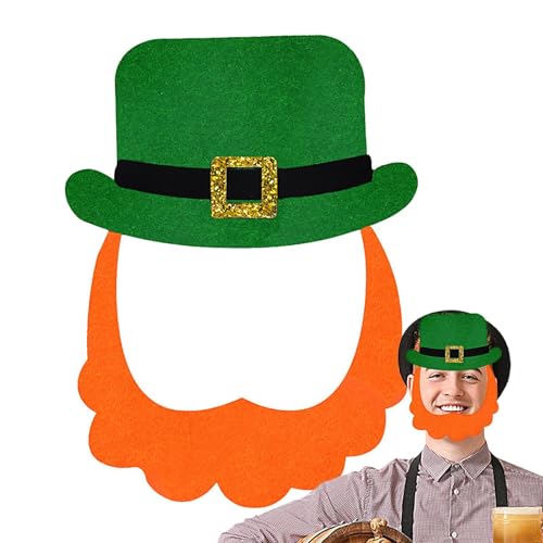 Papierausschnitte zum St. Patricks Day, Hut zum St. Patricks Day-Ausschnitt | Irische festliche Ornamente Party-Requisiten | Foto-Dekoration aus Papier für Kunstschulen, irische Partys, Zuhause und Fa von Celuicion