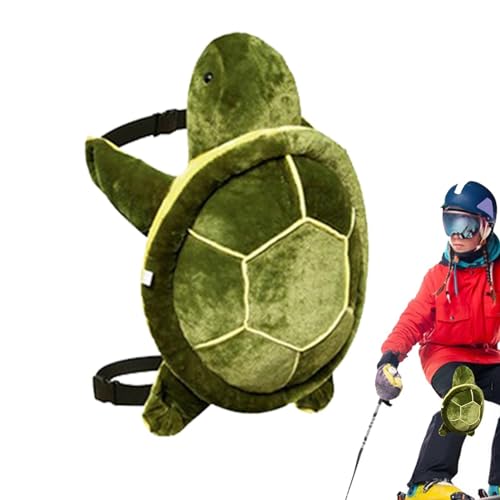 Ceolup Snowboard Turtle Pad - Hip Pad Niedliche Snowboard Knieschützer - Anti-Fall-Ski-Schutzausrüstung, Schildkröten-Hüftschutz, Bequeme Ski-Schutzpolster für Kinder und Erwachsene von Ceolup