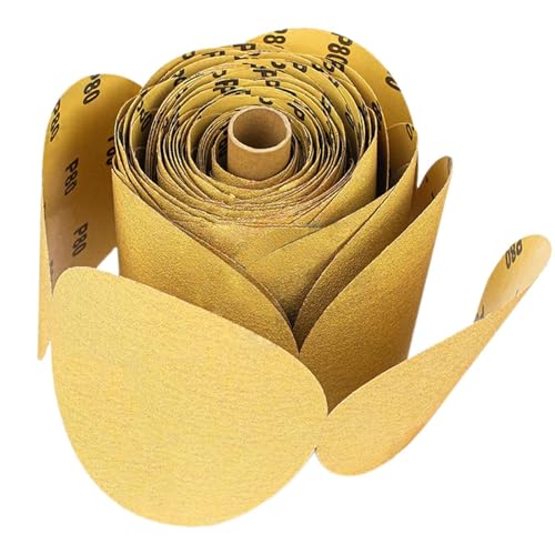 Adhesive Sandpaper, Sandpaper Roll, Sticky Back Sandpaper, Continuous Sandpaper Roll, Adhesive Sandpaper Roll for Metal and Woodworking Continuous Sandpaper Roll for Auto Body and Metal Finishing von Ceprznvey