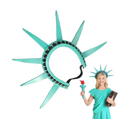 Ceprznvey 4th of July Kostüm, Statue of Set, Patriotic Cosplay Outfit, Lightweight Pu Foam Accessories, Comfortable Size Fit, Parade Event School Use, 11,81 x 14,57 x 2,36 cm Ceprznvey 4th of July Kostüm, Statue of Set, Patriotic Cosplay Outfit, Lightweight Pu Foam Accessories, Comfortable Size Fit, Parade Event School Use, 11,81 x 14,57 x 2,36 cm von Ceprznvey