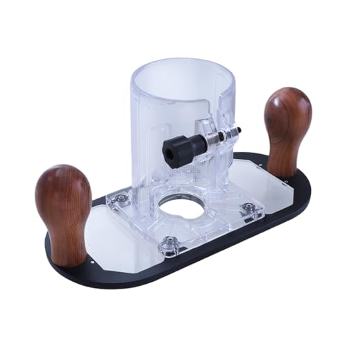 Ceprznvey Router Base | Transparentes Fräser Basiswerkzeug Für Präzisionsarbeiten | Nutfräser Für Bastelbegeisterte Gravur Stempel Beschriftung Ceprznvey Router Base | Transparentes Fräser Basiswerkzeug Für Präzisionsarbeiten | Nutfräser Für Bastelbegeisterte Gravur Stempel Beschriftung von Ceprznvey
