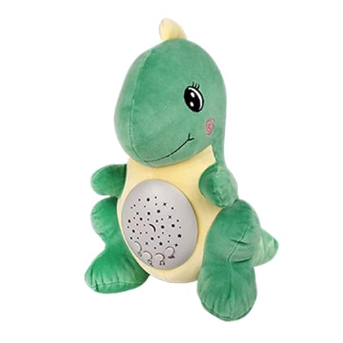 Gefülltes Spielzeug, Companion Doll, Animal Shaped Doll, Soothing Projector Toy, Tier-Shaped Bedtime Soother Doll with Adjustable Brightness and Soothing Music Soothing Stuffed Animal Sleep for Kids von Ceprznvey