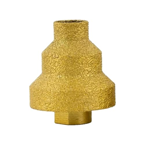 Multilayered Cone Reamer, Hole Reamer Drill Bit, Woodworking Cone Drill, Concrete Chamfer Drill, Multilayered Cone Reamer Gold-Coated Hole Reamer Drill Bit for Precise Drilling for Wood, Tile von Ceprznvey