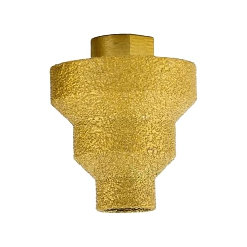 Multilayered Cone Reamer, Hole Reamer Drill Bit, Woodworking Cone Drill, Concrete Chamfer Drill, Multilayered Cone Reamer Gold-Coated Hole Reamer Drill Bit for Precise Drilling for Wood, Tile von Ceprznvey