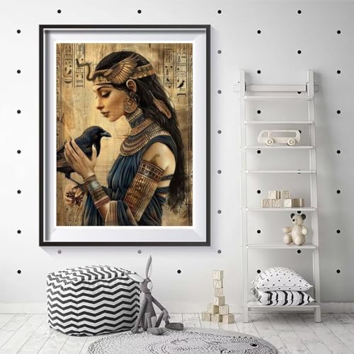 Diamond Painting,DIY 5D Full Diamant Painting Bilder,5D Vintage Indisch Diamond Art Diamond Painting Erwachsene Set,Diamant Malerei Kreuzstich Basteln Home Wand Dekor Geschenk 50x70cm/20x28in U-567 von Cexeqee