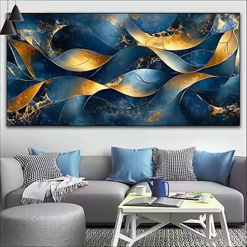 Fantasie Malen Nach Zahlen Erwachsene Kit,Malen Nach Zahlen Kunst Anfänger DIY Paint by Numbers mit Pinseln und Acrylfarben,DIY Ölgemälde Leinwand Basteln Set für Wall Deco (Ohne Rahmen) 30x90cm V-463 von Cexeqee