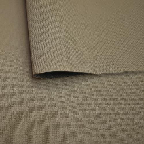 Ch.Cabanski – Autohimmelstoff Dachhimmel Stoff Gewirke - Himmel Zuschnitte aus Polyester mit Schaumstoff Kaschierung – PKW Innenraum Zubehör – Himmelstoff einfach verarbeitbar - FI Beige 1,7m x 2m von Ch.Cabanski