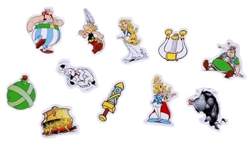 Chaks 12805-AX, Konfetti, Karton, 3,5 cm, Asterix, 24 Stück von Chaks