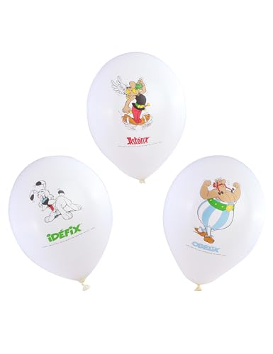 Chaks 12823-AX, Latex-Luftballons, Ø 27 cm, Asterix®, 6 Stück von Chaks