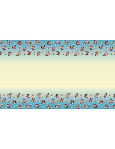 Chaks Tischdecke aus recycelbarem Papier, 136 x 228 cm, Motiv: One Piece – mehrfarbig von Chaks