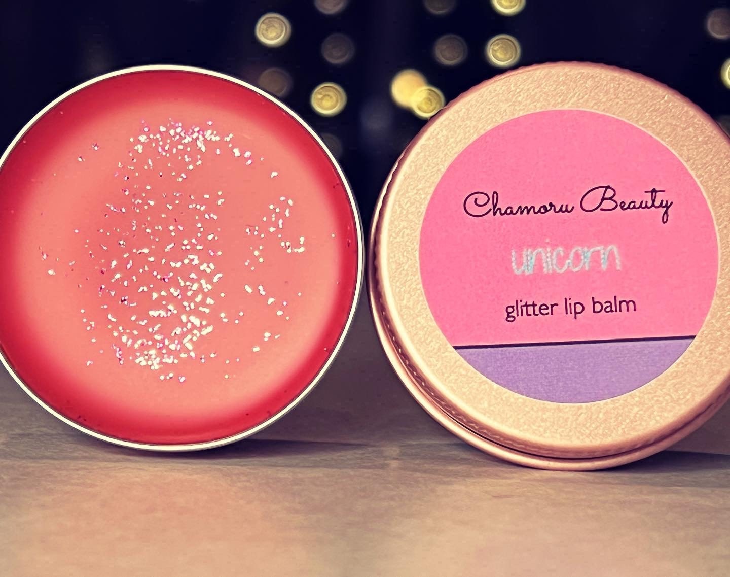 Einhorn-Schimmer-Lippenbalsam | 0, 5 Unzen | Hergestellt Aus Avocadoöl, Kokosöl, Jojobasamenöl Und Rizinusöl von ChamoruBeauty