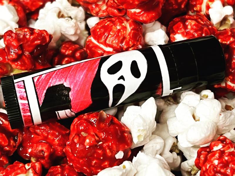 Ghostface Cherry Popcorn Lippenbalsam | Enthält Einen 0, 15 Unzen von ChamoruBeauty