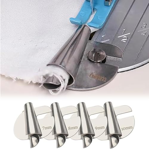Changtai 4 Stück Rollsaumfuß Nähzubehör 7-10mm Nähfüße Für Nähmaschine Spiralnähfuß Saumhilfe Für Nähmaschine Nähmaschinen Zubehör Für Strickmaschine Handnähmaschine Nähmaschine Changtai 4 Stück Rollsaumfuß Nähzubehör 7-10mm Nähfüße Für Nähmaschine Spiralnähfuß Saumhilfe Für Nähmaschine Nähmaschinen Zubehör Für Strickmaschine Handnähmaschine Nähmaschine von Changtai