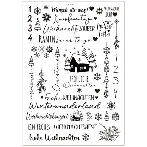 Changtai Kerzentattoos Wassertransferdruck Wasserschiebefolie Kerzen Tattoofolie Kerzenaufkleber Sticker Deko für DIY Stabkerzen Basteln Tassen Gedenklicht Trostkerze Weihnachten Geschenkbox von Changtai