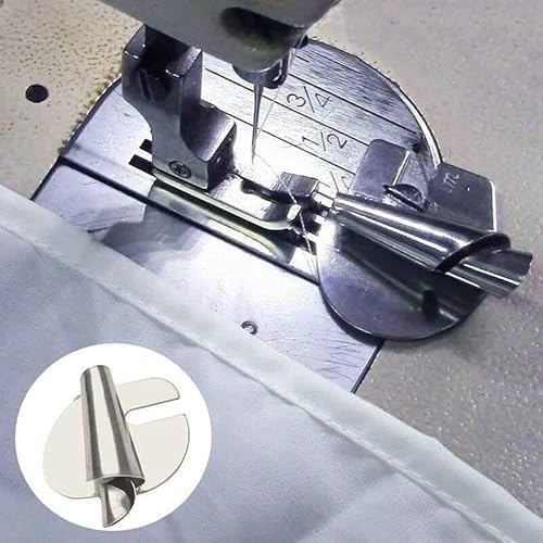 Changtai Rollsaumfuß Nähzubehör 7 Mm Nähfüße Für Nähmaschine Spiralnähfuß Saumhilfe Für Nähmaschine Nähmaschinen Zubehör Für Strickmaschine Handnähmaschine Nähmaschine von Changtai