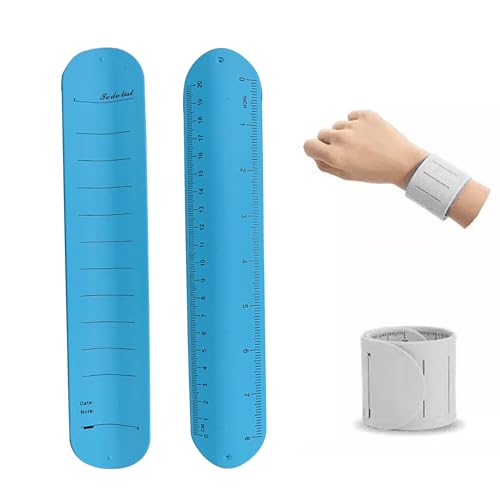 Changtai Silikon Slap Armbänder für Notizen 2 stück, Wiederverwendbar to Do List Slap Bracelet Wearable Nurse Notepad Wristbands Schnapparmbänder für Party Gastgeschenk Schulpreis Geschenk von Changtai