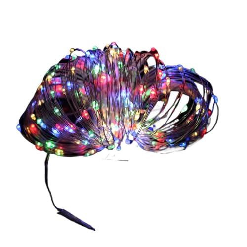 Changyina 2/5/10M USB String Lichter Kupfer Silber Draht Girlande Licht Wasserdicht Fairy Lichter for Weihnachten Hochzeit Party Dekoration(Multicolor,2M 20LEDs) von Changyina