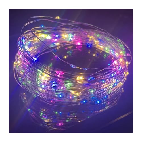 USB-betriebene Lichterkette im Freien, wasserdichte Girlande for Weihnachtsfeier, Hochzeit, DIY-Dekoration(RGB,10 m) von Changyina