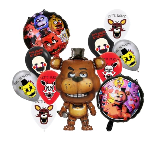 Five Nights at Freddy's Party Latex Ballons, Folienballons und Latex Ballons Geburtstagsparty Dekoration von Chaopisz