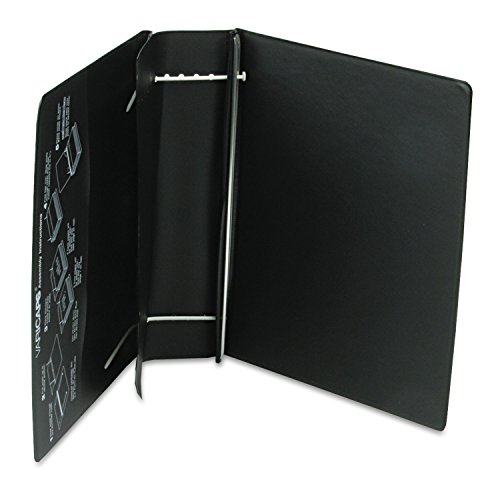 Charles Leonard 61601 Varicap-Mappe, erweiterbar auf 1500 Blatt, 21,6 x 27,9 cm, Schwarz 3" schwarz von Charles Leonard