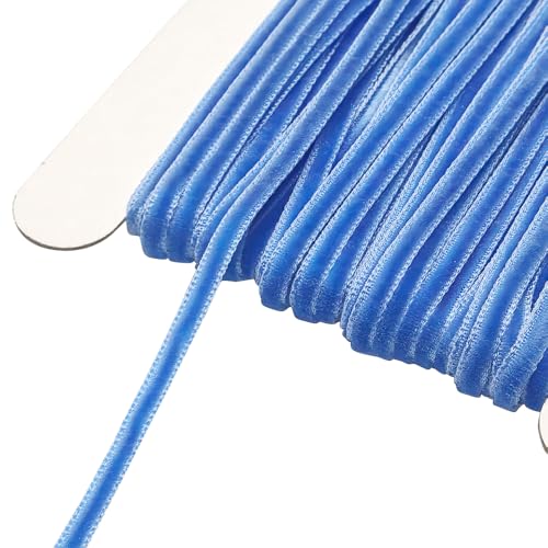 Chenkou Craft Samtband, Blau, 22 m, 3 mm, 3 mm von Chenkou Craft