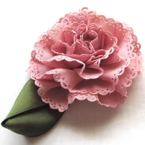 Chenkou Craft Stoffband Blumen Schleifen Applikationen Handwerk Hochzeit Dec Bulk A0444 18 Stück von Chenkou Craft