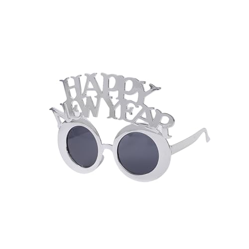 Chenxi Studio 2025 Happy New Year Eyewear Einzigartige lustige Brillen Dekorationen Brillen für Feiertage von Chenxi Studio