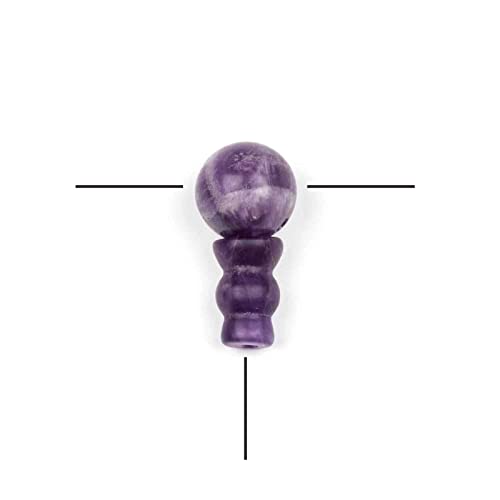 Cherry Blossom Beads Guru-Perlen, matt, Amethyst, 10 mm, mit 7 x 10 mm, 3 Sets pro Beutel von Cherry Blossom Beads