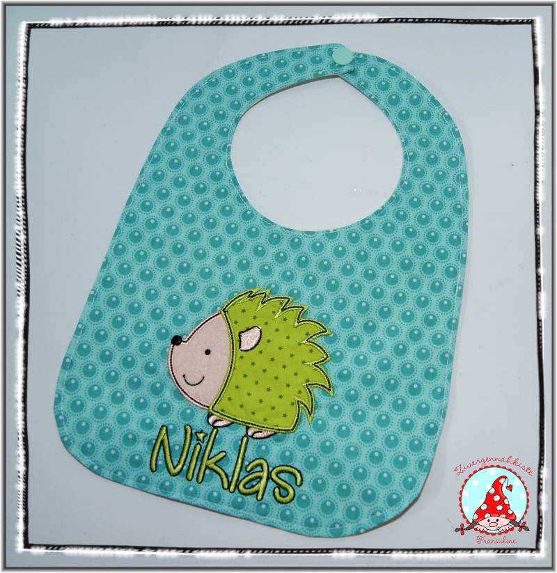 Baby Lätzchen Mit Name Und Motiv Latz Bib Sabberlatz von CheyennenShop