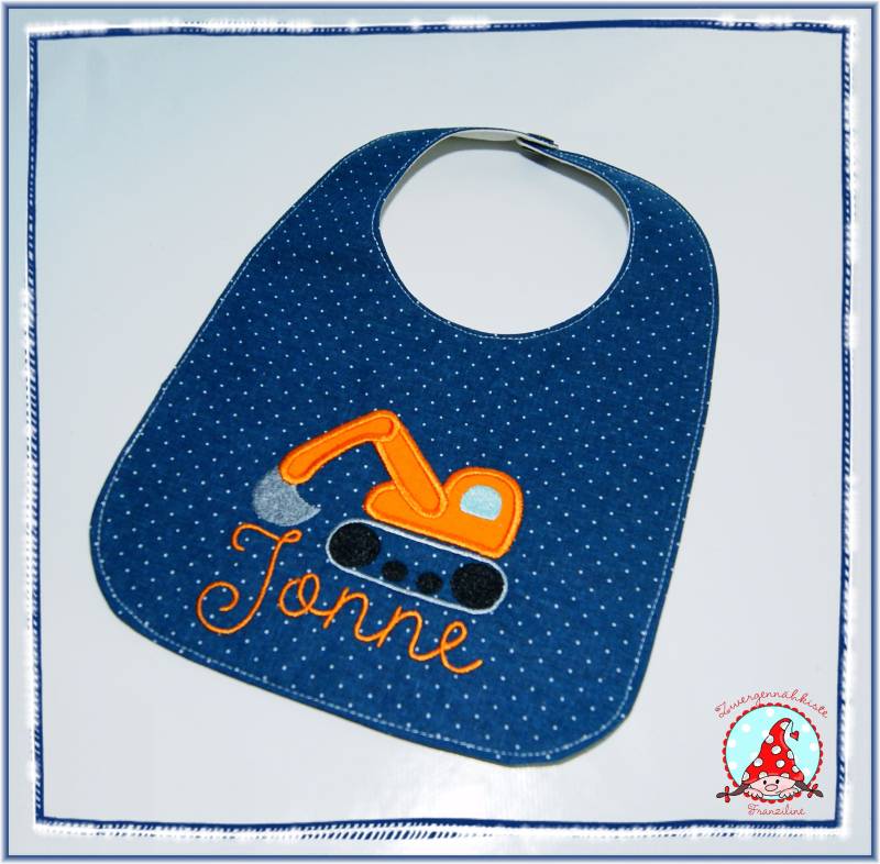 Baby Lätzchen Mit Name Und Motiv Latz Bib von CheyennenShop