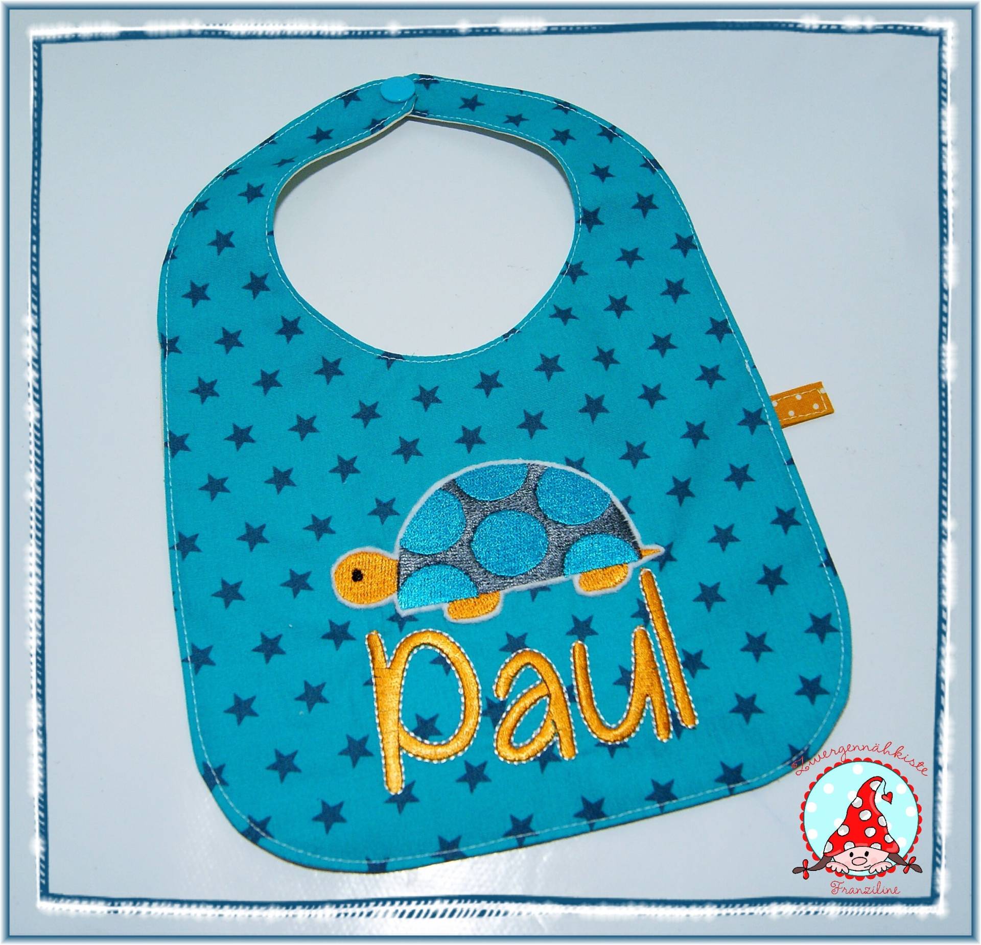 Baby Lätzchen Mit Name Und Motiv Latz Bib von CheyennenShop