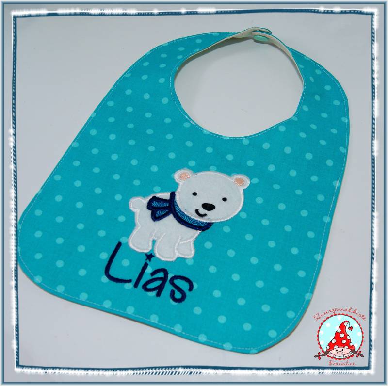 Baby Lätzchen Mit Name Und Motiv Latz Bib von CheyennenShop