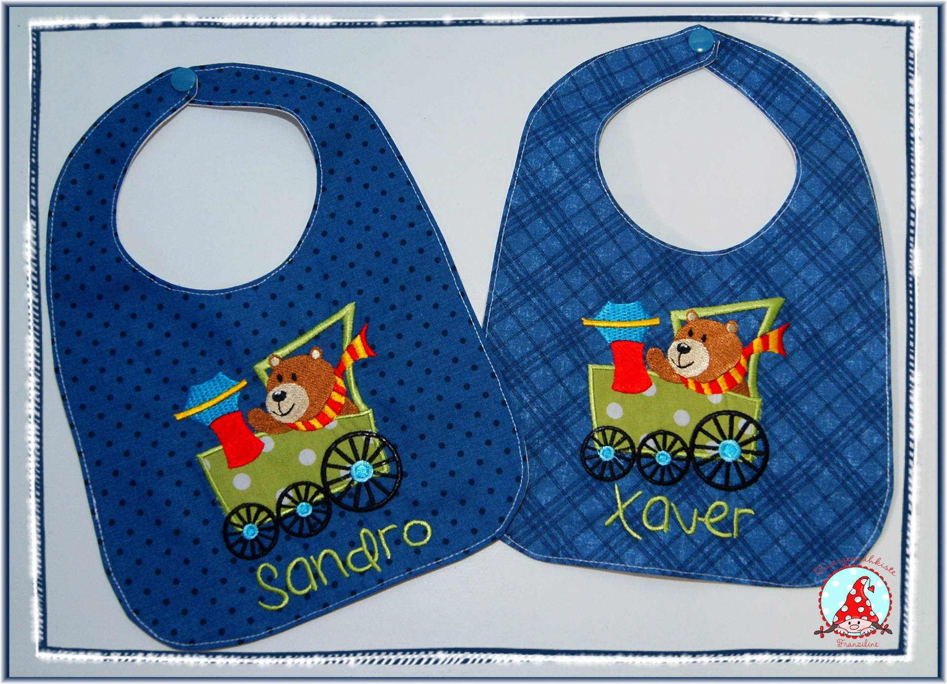 Baby Lätzchen Mit Name Und Motiv Latz Bib von CheyennenShop