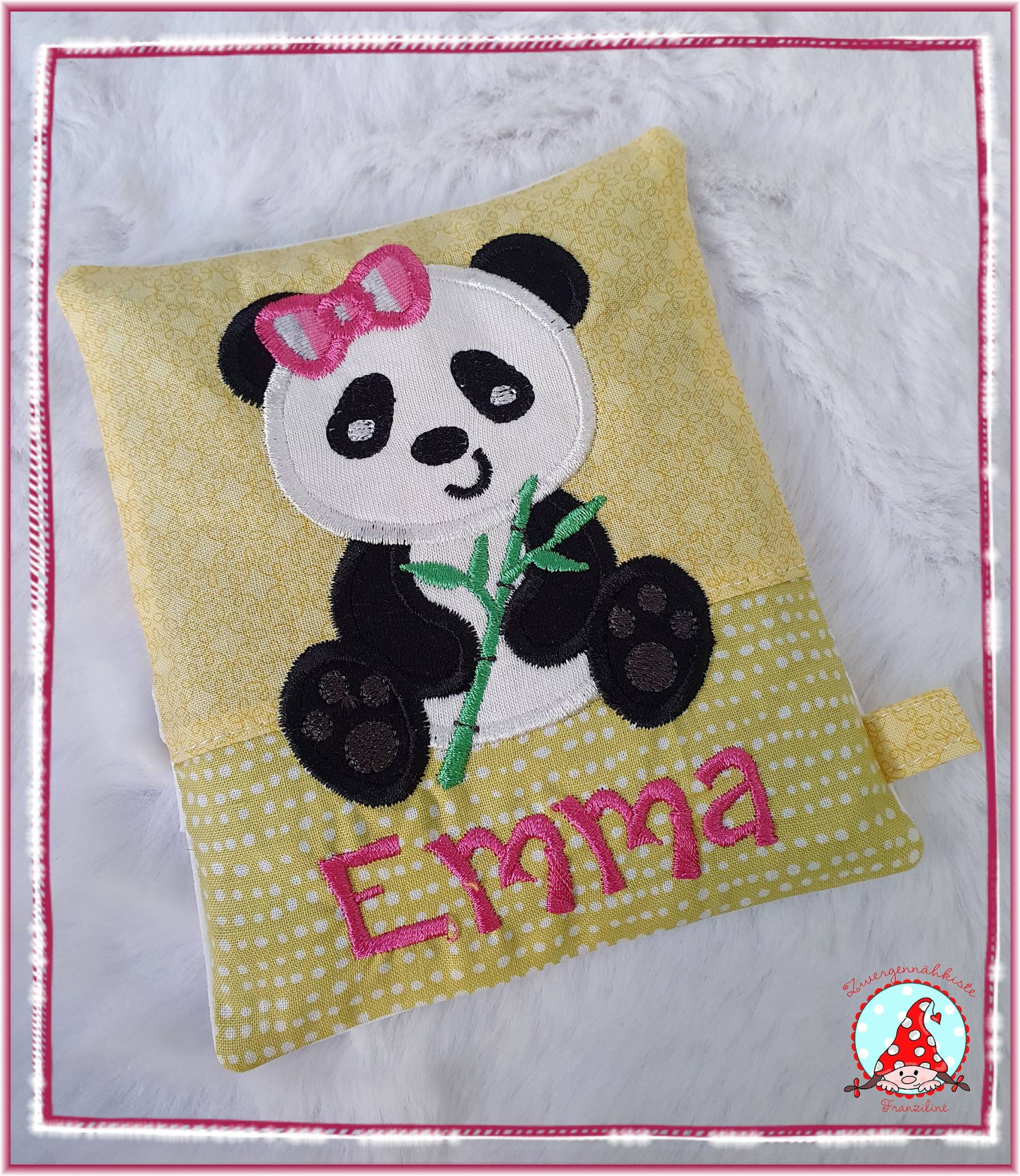 Beulentröster Mit Name & Wunschmotiv Panda Coolpack Kühlhülle Kühlakku Kühlpad Beule Tasche Tröster Zahnfee von CheyennenShop