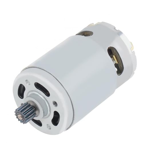 ChgImposs RS550 Gleichstrommotor, 8,2 mm, 14 Zähne, Getriebe-Mikromotor, 21 V, 28000 U/min, Elektrosägenmotor für Mini-Säbelsäge von ChgImposs