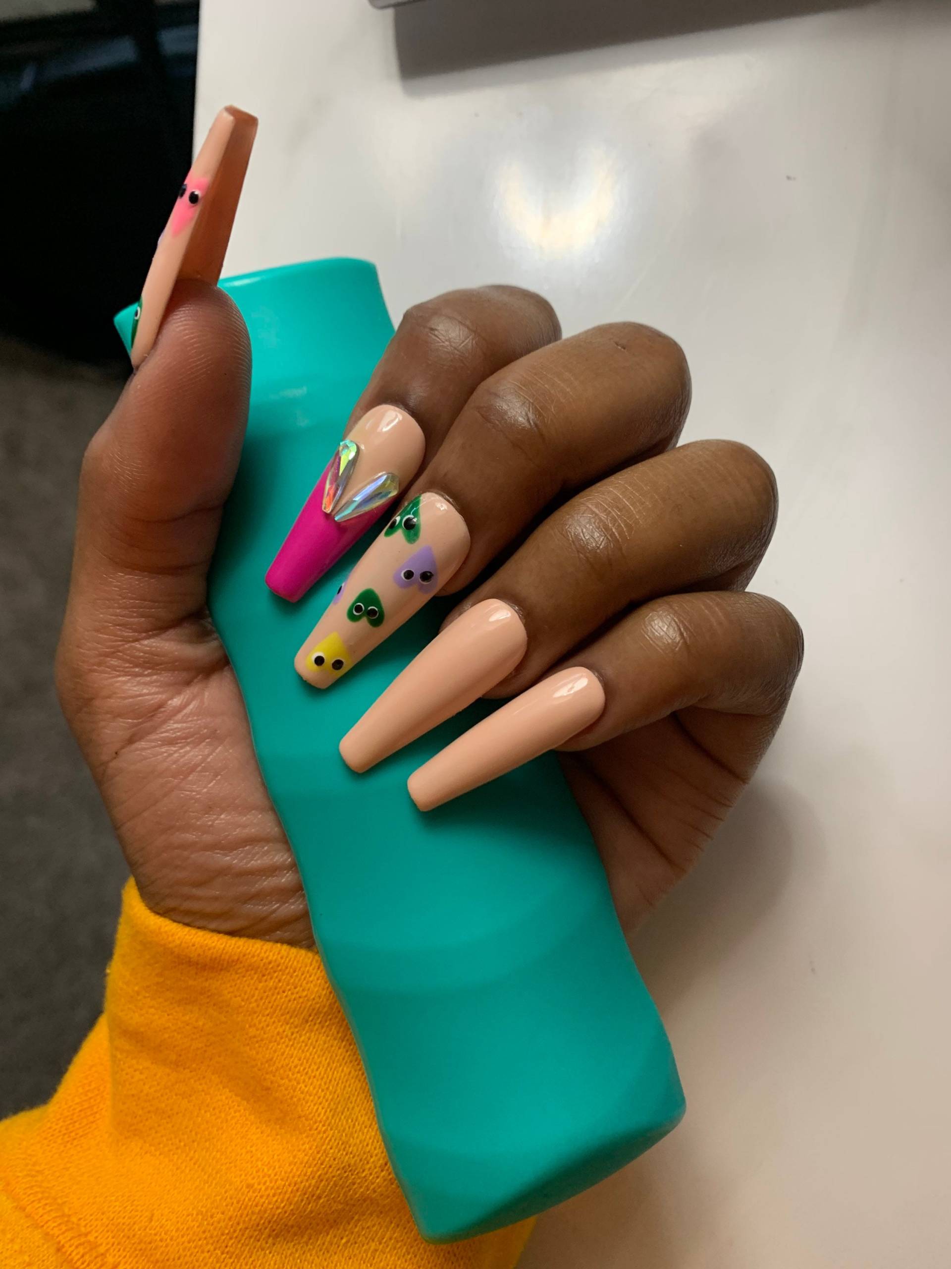 Eye Heart You Press On Nails von ChicObsessionsStudio