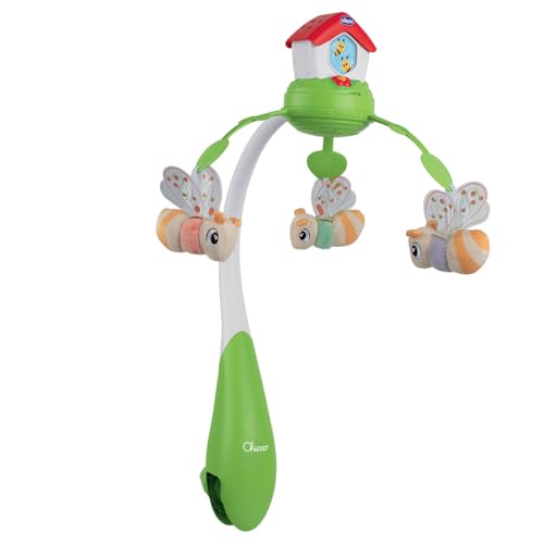 Chicco 00011080000000 Mobile für Wiege und Kinderbett, Bienenhaus 2023 von Chicco