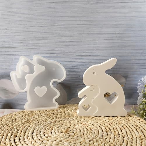 2 Sätze 3d Silikonformen Gießformen Ostern Kerzenformen Zum Gießen Ostern Silikonformen Gießformen Kerzenhalter Ostern Gips Osterformen Epoxidharz (c) von ChongKuan