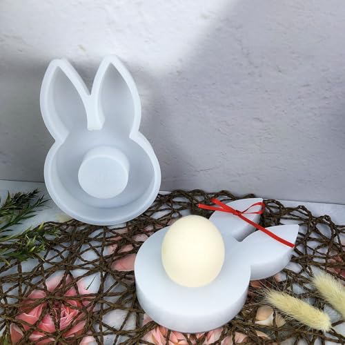 2 Sätze 3d Silikonformen Gießformen Ostern Kerzenformen Zum Gießen Ostern Silikonformen Gießformen Kerzenhalter Ostern Gips Osterformen Epoxidharz (d) von ChongKuan