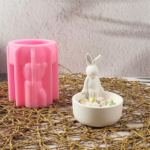 2 Sätze 3d Silikonformen Gießformen Ostern Kerzenformen Zum Gießen Ostern Silikonformen Gießformen Kerzenhalter Ostern Gips Osterformen Epoxidharz (d) von ChongKuan