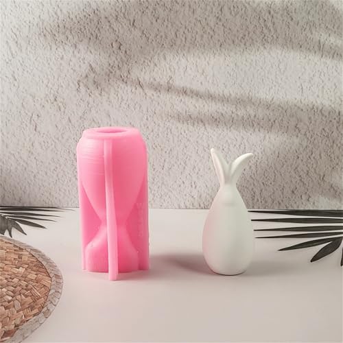 2 Sätze Kerzenformen Zum Gießen Ostern Silikonformen Gießformen Kerzenhalter Ostern 3d Silikonformen Gießformen Ostern Gips Osterformen Epoxidharz (d) von ChongKuan