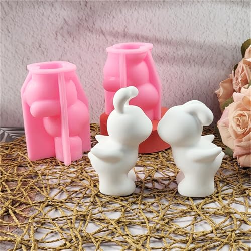 3d Silikonformen Gießformen Ostern Kerzenformen Zum Gießen Ostern Silikonformen Gießformen Kerzenhalter Ostern Gips Osterformen Epoxidharz (c) von ChongKuan