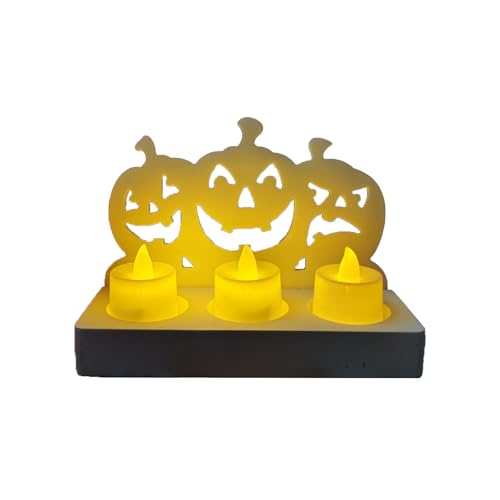 Silikonformen Kürbis Geist Gießformen Halloween Kerzen Epoxidharz 3d Einschieber Kerzenhalter (1) von ChongKuan