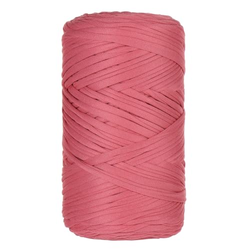 T Shirt Garn Zum Häkeln 400g/120m Textilgarn Hooked Bändchengarn Tshirt Yarn Taschen Jersey Schlauchgarn Häkelgarn for Hand DIY Bag, Blanket, Cushion, Crochet Projects, Home Decor (5) von ChongKuan