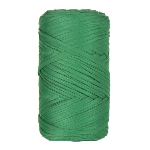 T Shirt Garn Zum Häkeln 400g/120m Textilgarn Hooked Bändchengarn Tshirt Yarn Taschen Jersey Schlauchgarn Häkelgarn for Hand DIY Bag, Blanket, Cushion, Crochet Projects, Home Decor (8) von ChongKuan