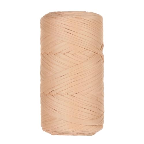 T-shirt Garn 400g/120m Textilgarn Hooked Bändchengarn Tshirt Yarn Taschen Jersey Schlauchgarn Häkelgarn for Hand DIY Bag, Blanket, Cushion, Crochet Projects, Home Decor (12) von ChongKuan