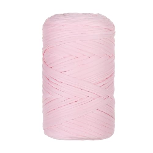 Tshirt Garn Zum Häkeln 400g/120m Textilgarn Hooked Bändchengarn Tshirt Yarn Taschen Jersey Schlauchgarn Häkelgarn for Hand DIY Bag, Blanket, Cushion, Crochet Projects, Home Decor (3) von ChongKuan