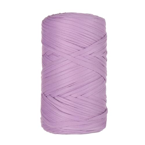 Tshirt Garn Zum Häkeln 400g/120m Textilgarn Hooked Bändchengarn Tshirt Yarn Taschen Jersey Schlauchgarn Häkelgarn for Hand DIY Bag, Blanket, Cushion, Crochet Projects, Home Decor (6) von ChongKuan