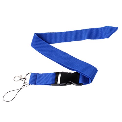 Christol ONE Color Schwarz blanko einfarbig für Schlüsselband für Handy Lanyard Passkarte Fitnessstudio Schlüssel Dekoration einfach langlebig von Christol